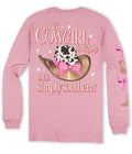 Simply Southern Half Cowgirl Girly - Adult & Kids T-Shirts, Sweatshirts & Hoodies apparel design preview 1