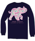 Simply Southern Elephant Tracker Bow Eclipse - Adult & Kids T-Shirts, Sweatshirts & Hoodies apparel design preview 1