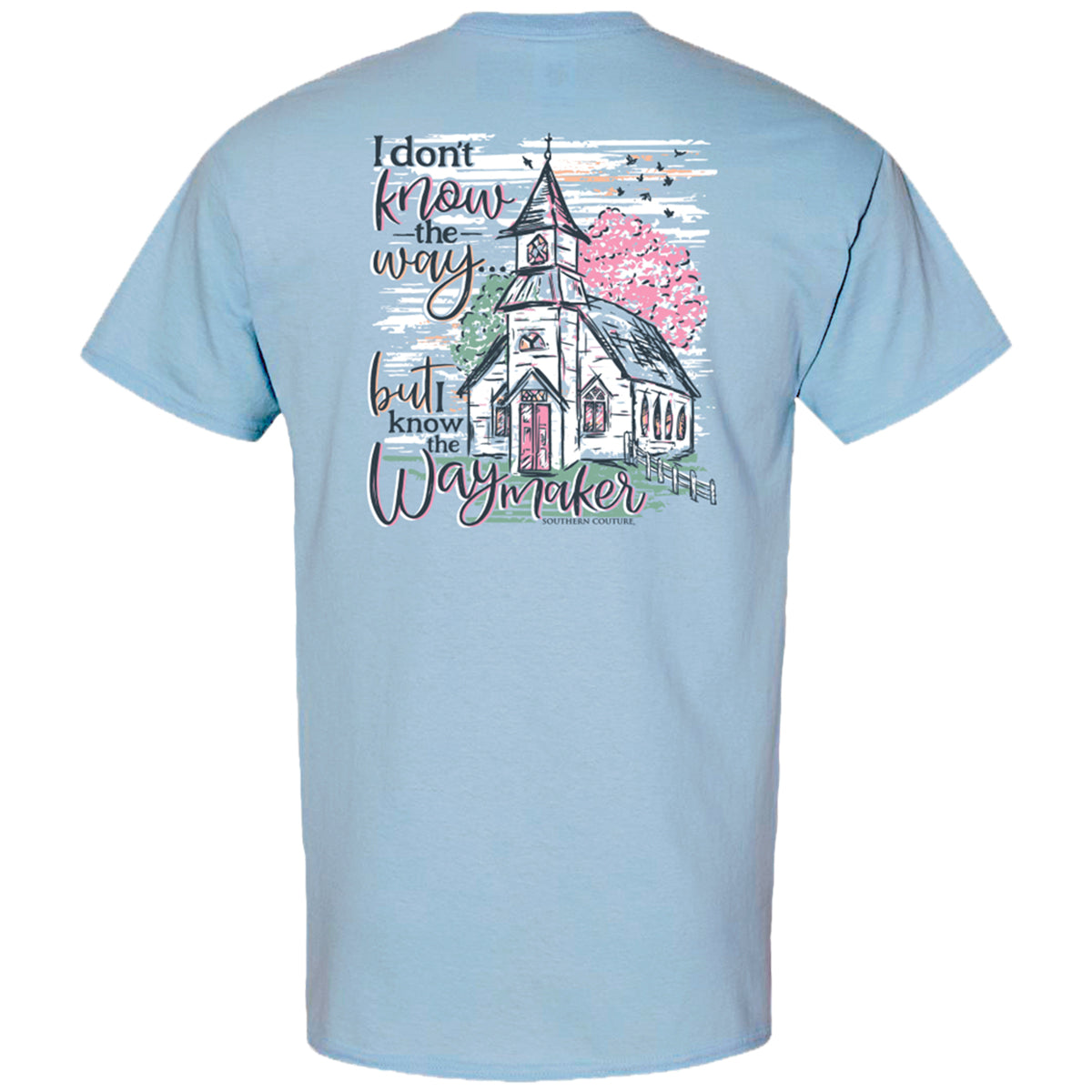 Southern Couture Classic Waymaker Church - Adult & Kids T-Shirts, Sweatshirts & Hoodies apparel design preview 2