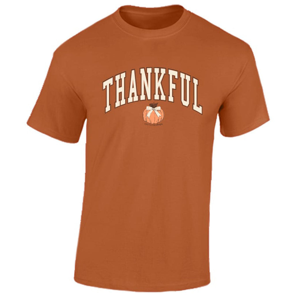Southernology Thankful Pumpkin Fall Comfort Colors - Adult & Kids T-Shirts, Sweatshirts & Hoodies apparel design preview 1