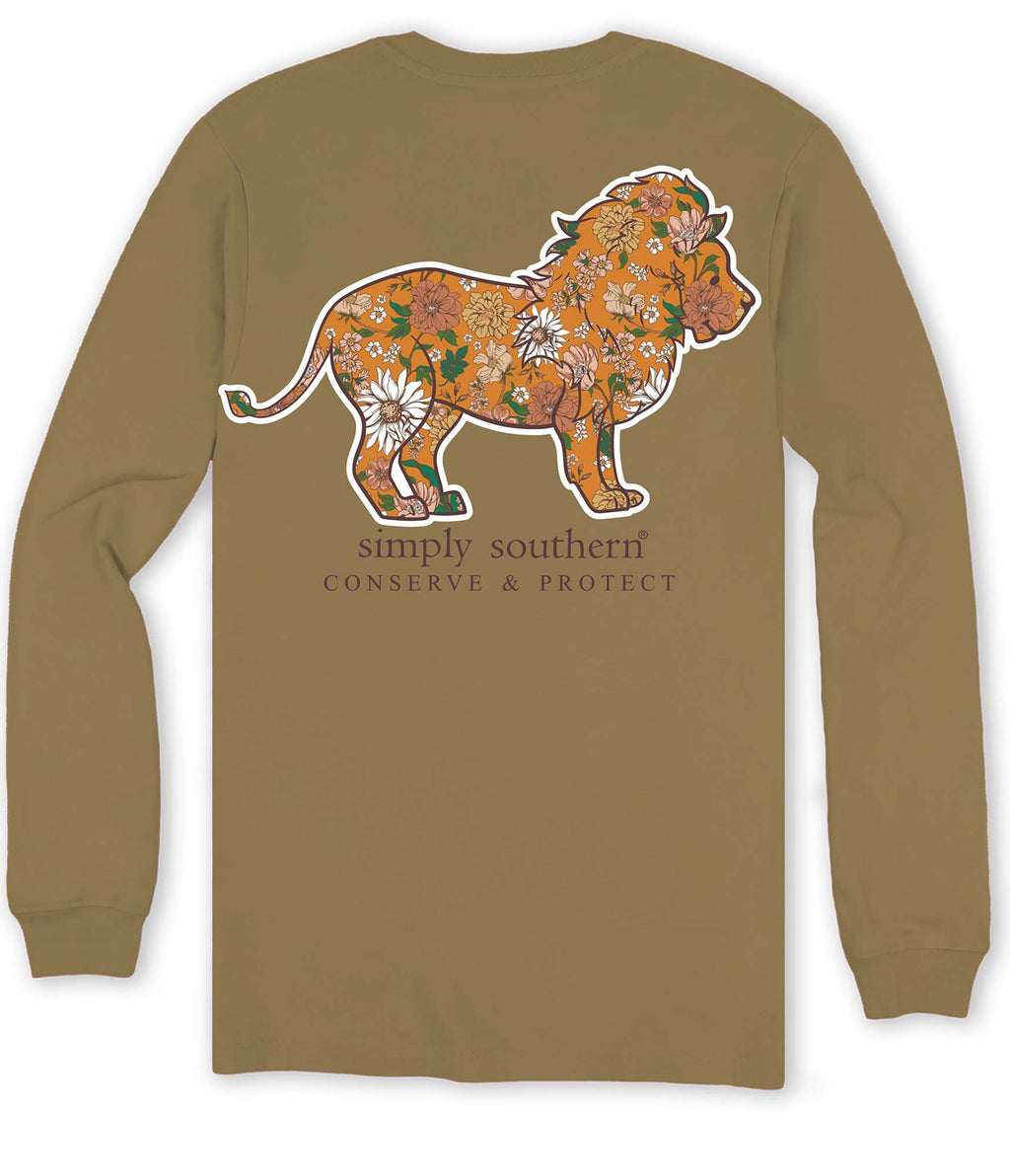 Simply Southern Lion Tracker Wild Tulepo - Adult & Kids T-Shirts, Sweatshirts & Hoodies apparel design preview 1