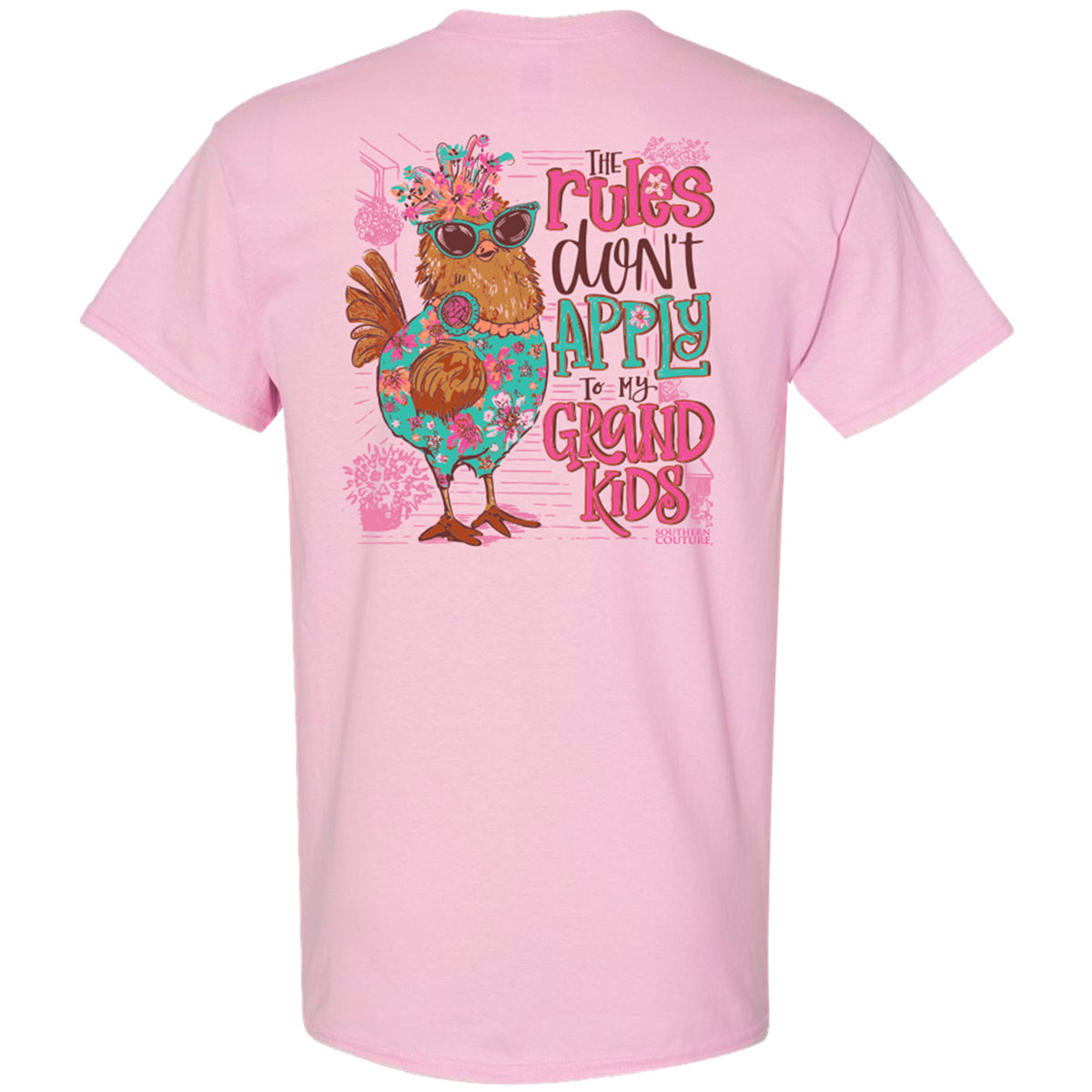 Southern Couture Classic The Rules Don't Apply - Adult & Kids T-Shirts, Sweatshirts & Hoodies apparel design preview 2