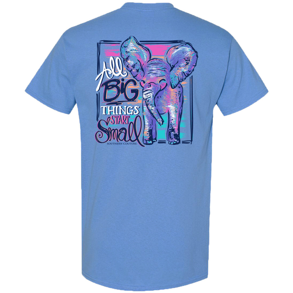 Southern Couture Classic All Big Things Start Small - Adult & Kids T-Shirts, Sweatshirts & Hoodies apparel design preview 1