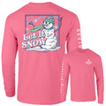 Southernology Let it Snow Comfort Colors - Adult & Kids T-Shirts, Sweatshirts & Hoodies apparel design preview 1