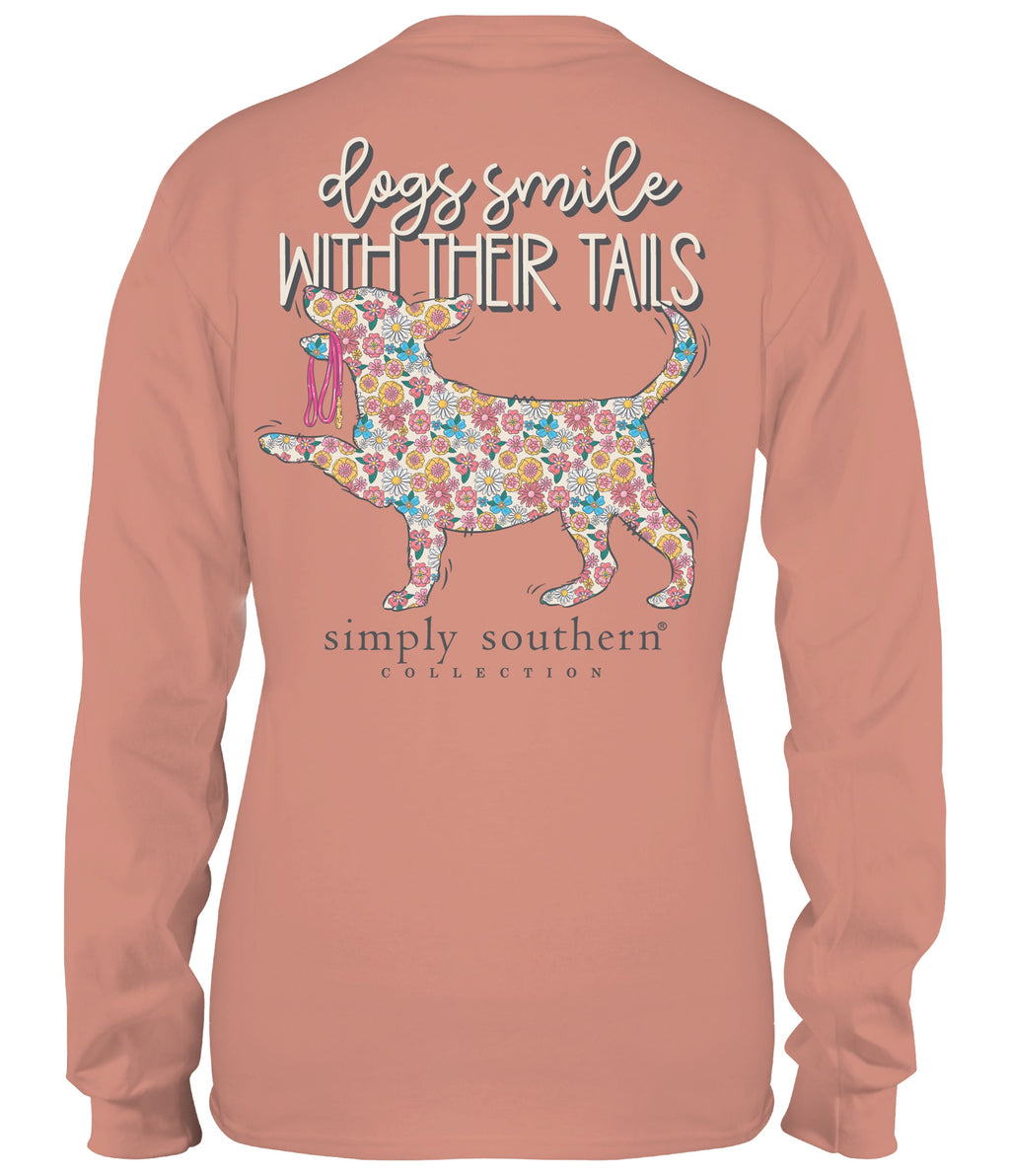 Simply Southern Dogs Smile - Adult & Kids T-Shirts, Sweatshirts & Hoodies apparel design preview 1
