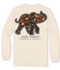 Simply Southern Elephant Tracker Floral Whisper - Adult & Kids T-Shirts, Sweatshirts & Hoodies apparel design preview 1