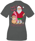 SALE Simply Southern Sandy Bright Santa Holiday - Adult & Kids T-Shirts, Sweatshirts & Hoodies apparel design preview 1