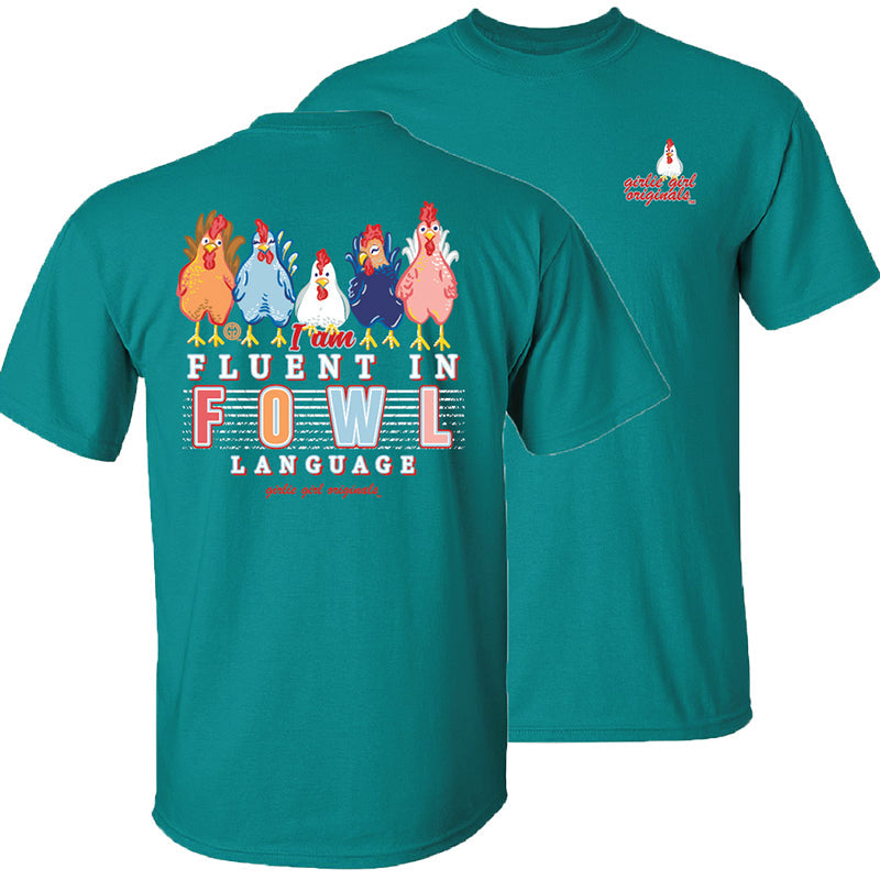 Girlie Girl Originals Fowl Language - Adult & Kids T-Shirts, Sweatshirts & Hoodies apparel design preview 2