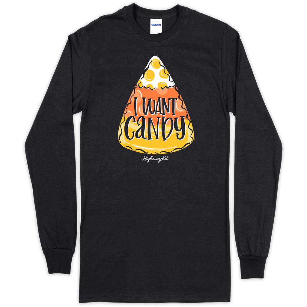 SALE Southern Couture HW 828 Candy Halloween Bella - Adult & Kids T-Shirts, Sweatshirts & Hoodies apparel design preview 2