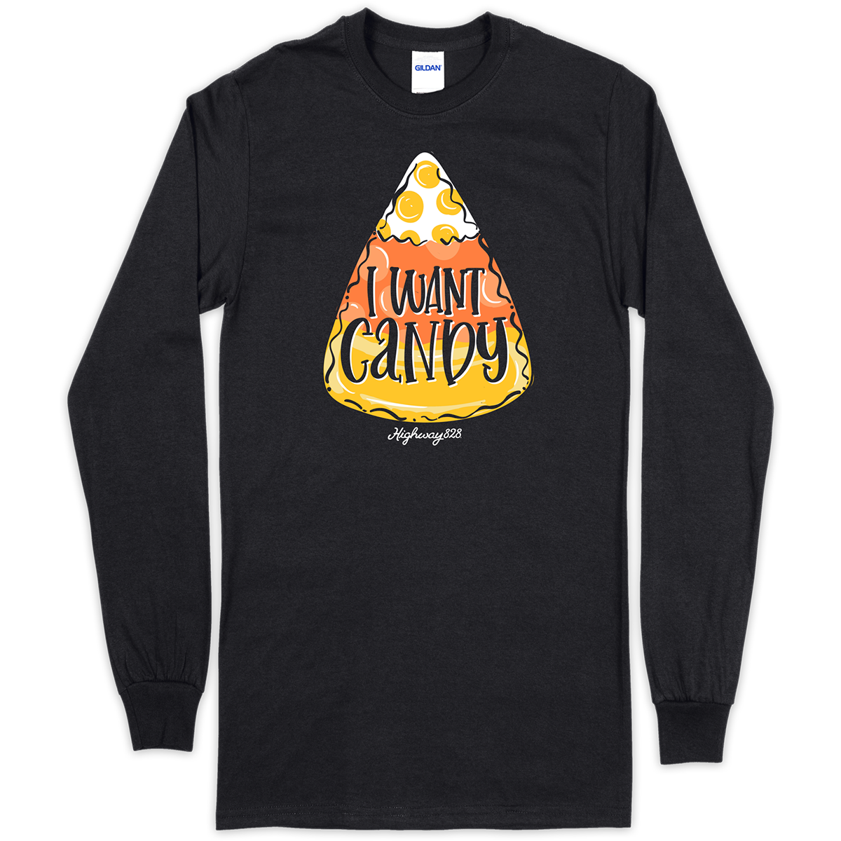 SALE Southern Couture HW 828 Candy Halloween Bella - Adult & Kids T-Shirts, Sweatshirts & Hoodies apparel design preview 2