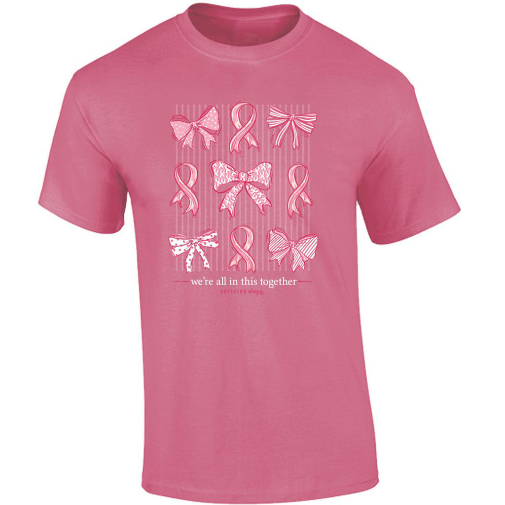 Southernology Cancer Ribbons and Bows Comfort Colors - Adult & Kids T-Shirts, Sweatshirts & Hoodies apparel design preview 2