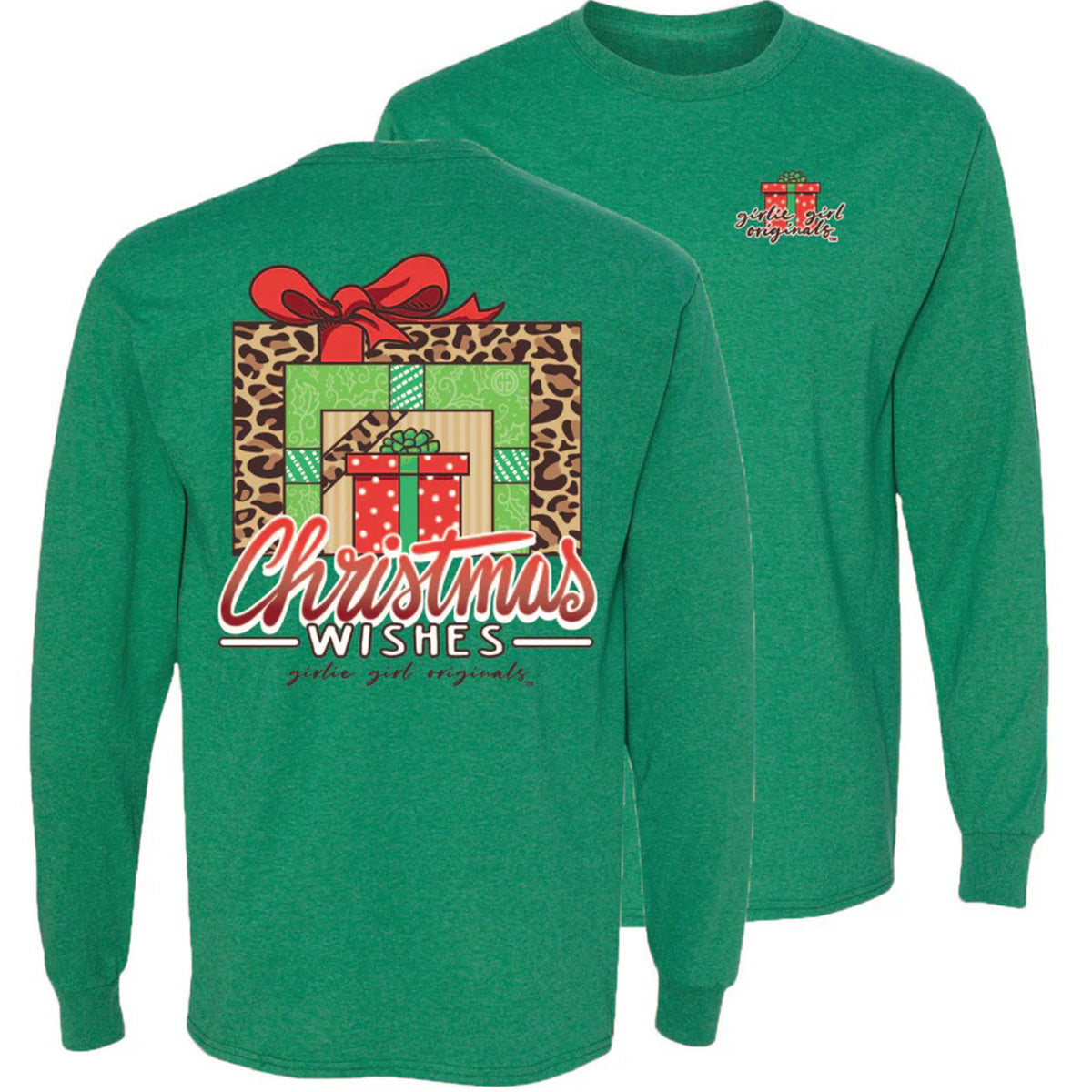 Girlie Girl Originals Christmas Wishes - Adult & Kids T-Shirts, Sweatshirts & Hoodies apparel design preview 2