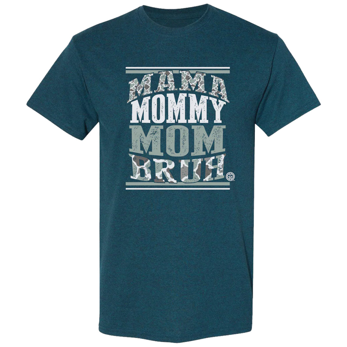 Girlie Girl Originals Mama Bruh Camo - Adult & Kids T-Shirts, Sweatshirts & Hoodies apparel design preview 2
