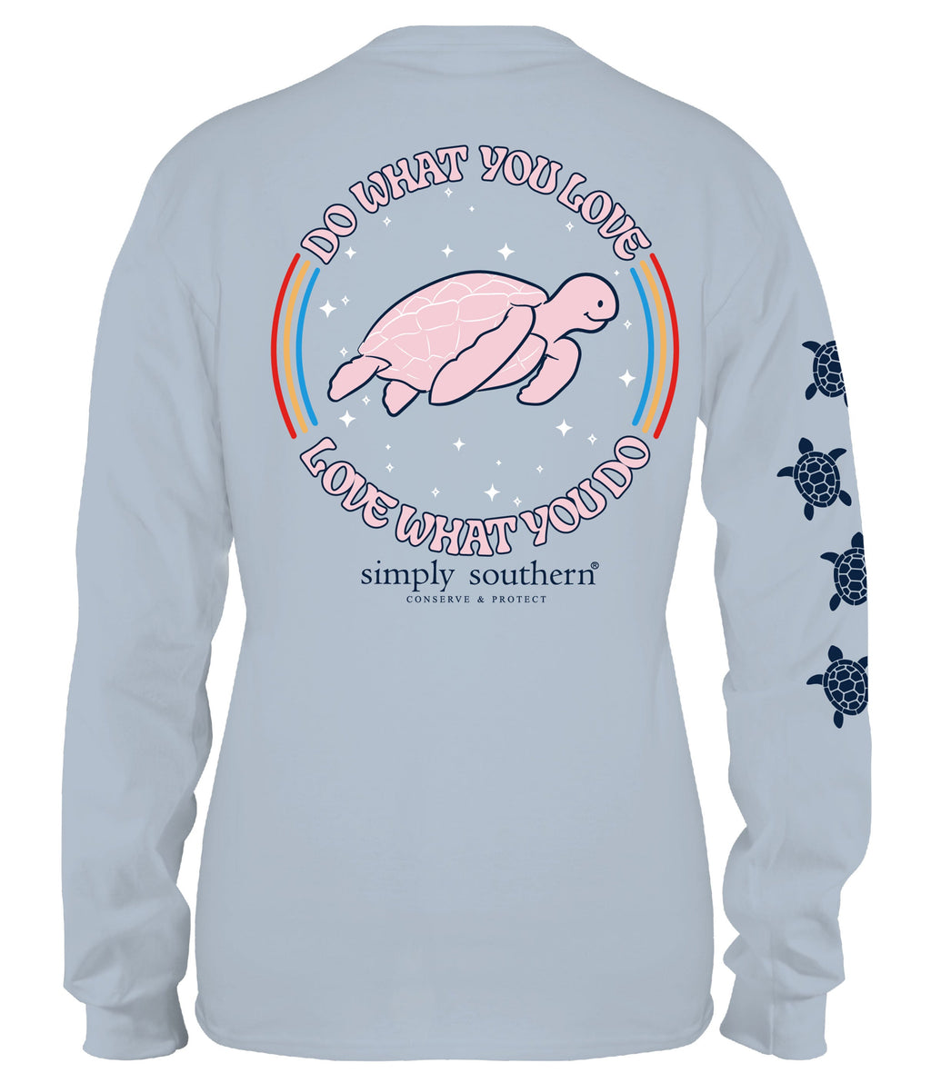 Simply Southern Turtle Tracker Love - Adult & Kids T-Shirts, Sweatshirts & Hoodies apparel design preview 1
