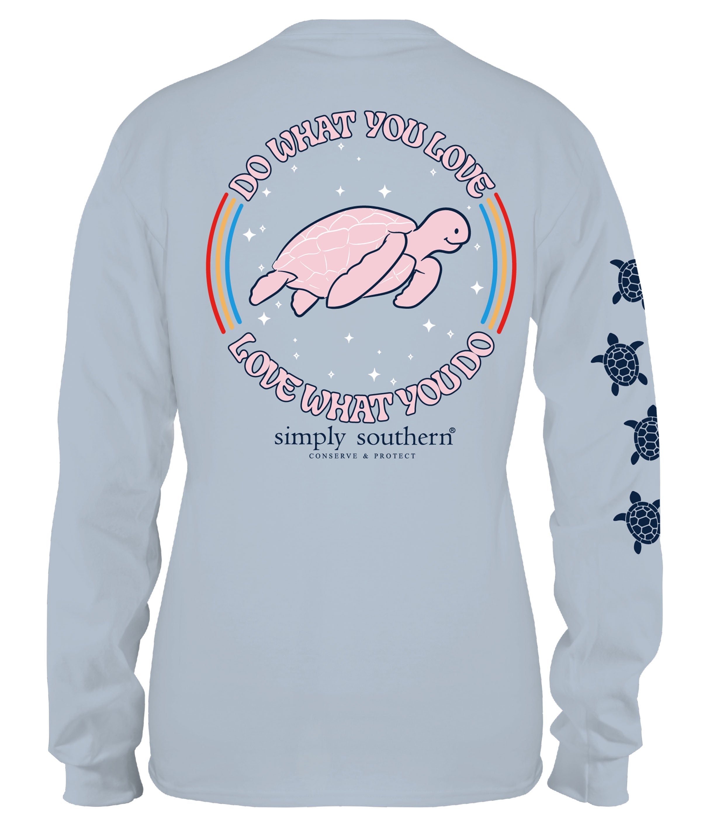 Simply Southern Turtle Tracker Love - Adult & Kids T-Shirts, Sweatshirts & Hoodies apparel design preview 1