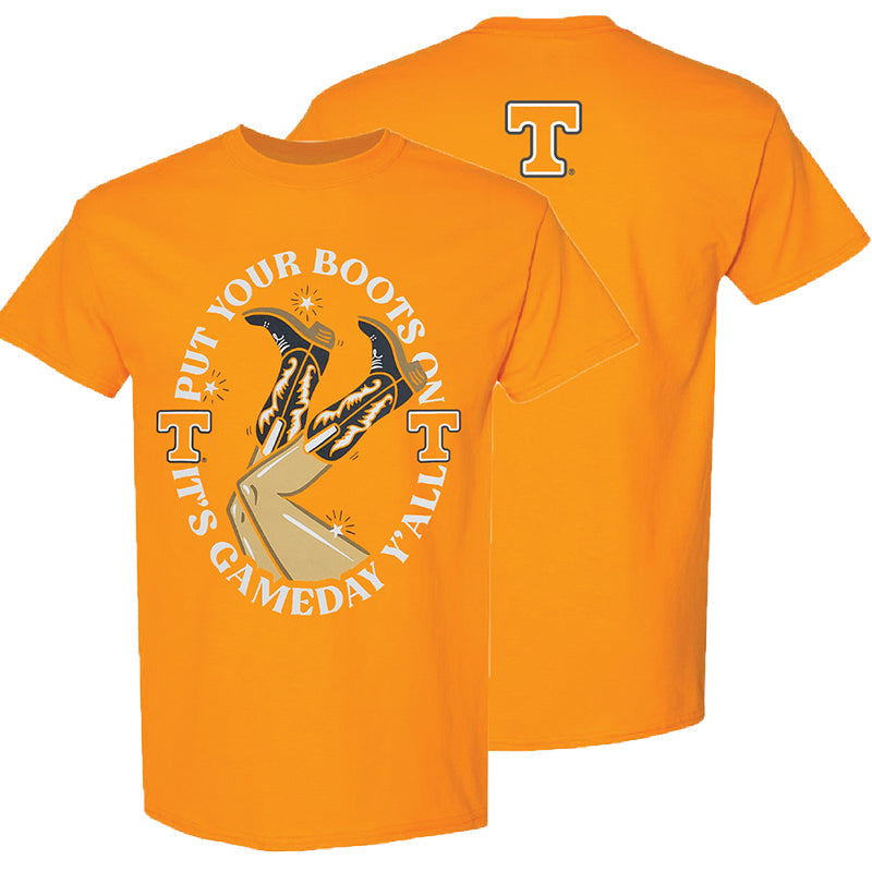 Tennessee Boots Gameday - Adult & Kids T-Shirts, Sweatshirts & Hoodies apparel design preview 1