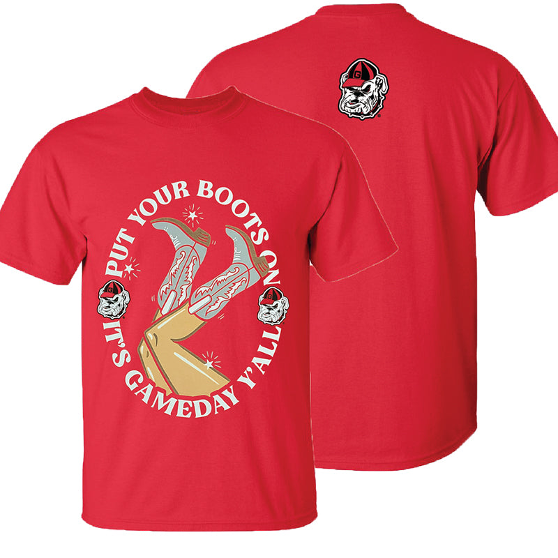 Georgia Boots Gameday - Adult & Kids T-Shirts, Sweatshirts & Hoodies apparel design preview 1