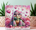 Cute Turtle Love 20 oz Skinny Tumbler Cup With Straw - Adult & Kids T-Shirts, Sweatshirts & Hoodies apparel design preview 1