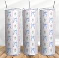 Coquette Ribbons and Bows 20 oz Skinny Tumbler Cup - Adult & Kids T-Shirts, Sweatshirts & Hoodies apparel design preview 1