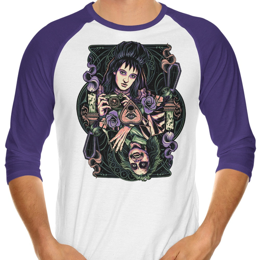 Unusual Card 3/4 Sleeve Raglan - Adult & Kids T-Shirts, Sweatshirts & Hoodies apparel design preview 1