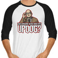 Updog 3/4 Sleeve Raglan - Adult & Kids T-Shirts, Sweatshirts & Hoodies apparel design preview 1