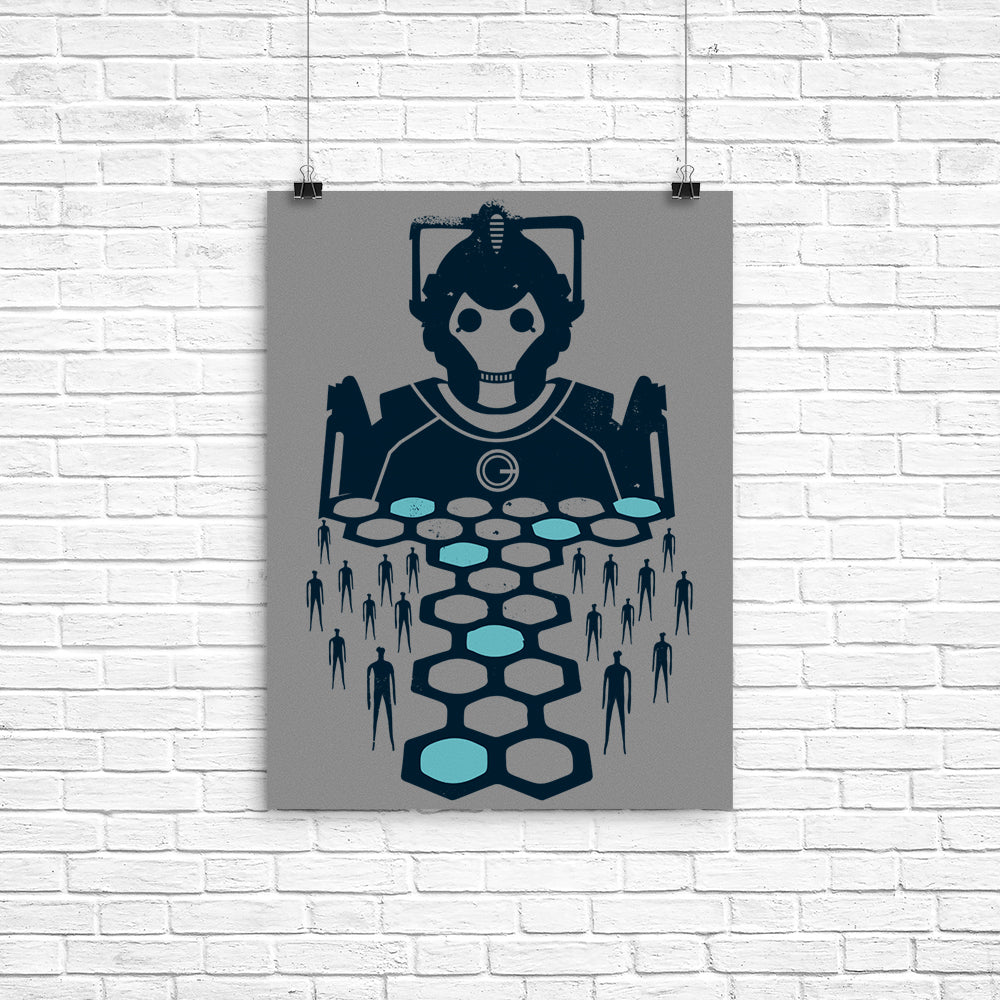 Upgrade or Delete Poster - Adult & Kids T-Shirts, Sweatshirts & Hoodies apparel design preview 1
