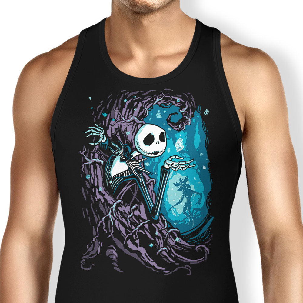 Upside Down Town Tank Top - Adult & Kids T-Shirts, Sweatshirts & Hoodies apparel design preview 1