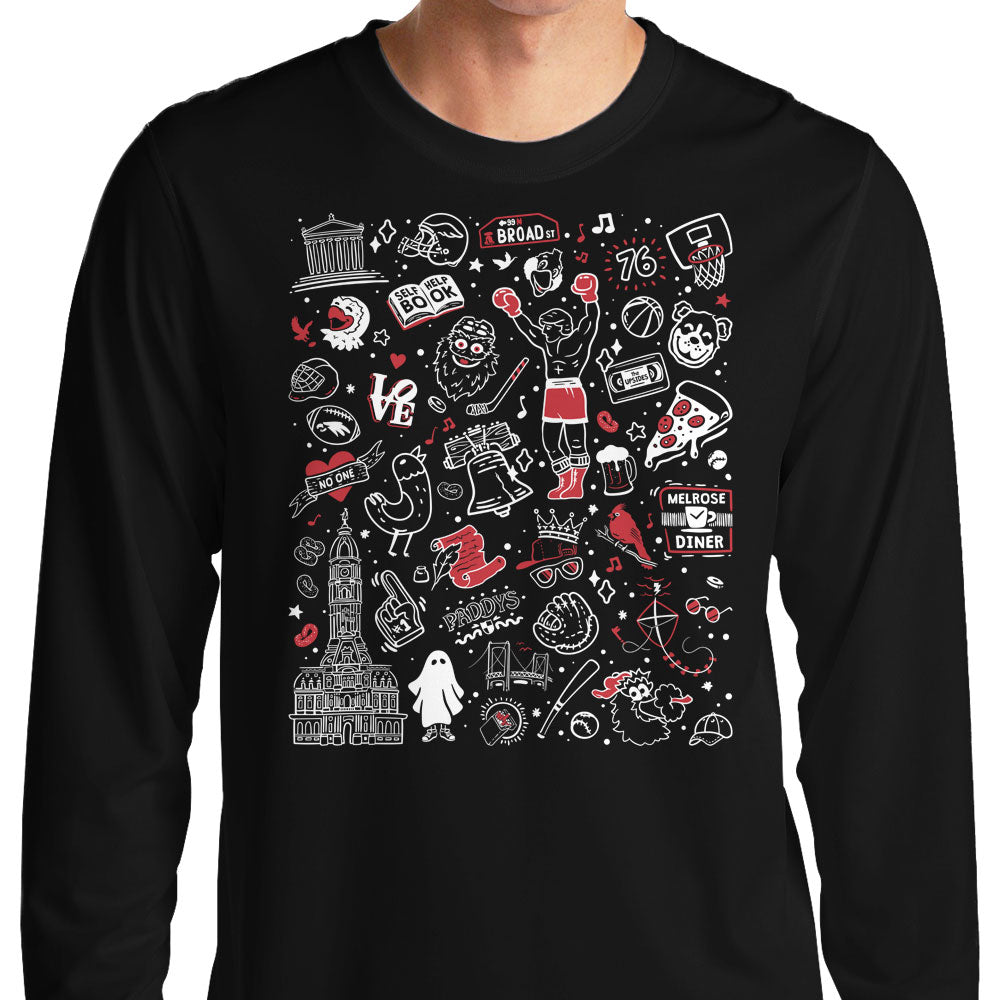 Upsides Doodles - Adult & Kids T-Shirts, Sweatshirts & Hoodies apparel design preview 1