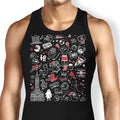 Upsides Doodles Tank Top - Adult & Kids T-Shirts, Sweatshirts & Hoodies apparel design preview 1