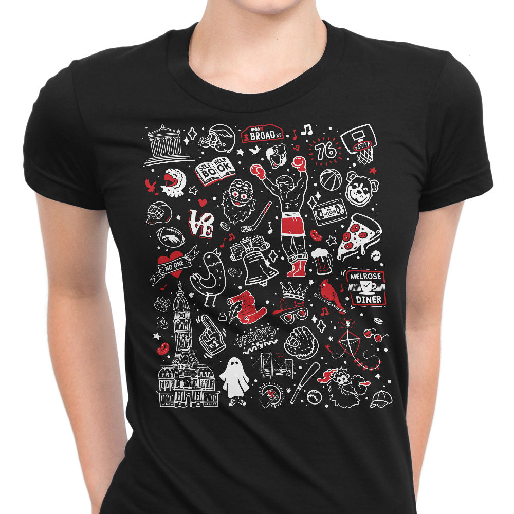 Upsides Doodles Women's Apparel - Adult & Kids T-Shirts, Sweatshirts & Hoodies apparel design preview 2