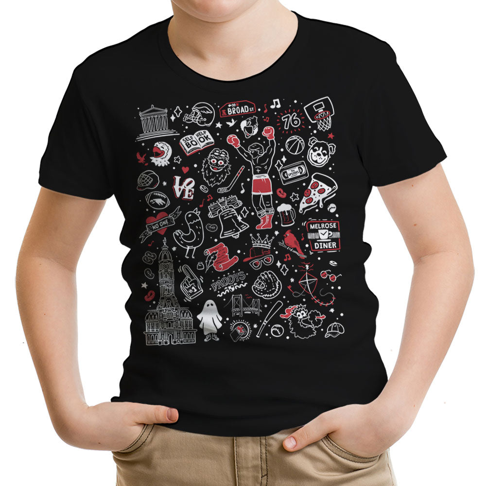 Upsides Doodles Youth Apparel - Adult & Kids T-Shirts, Sweatshirts & Hoodies apparel design preview 1