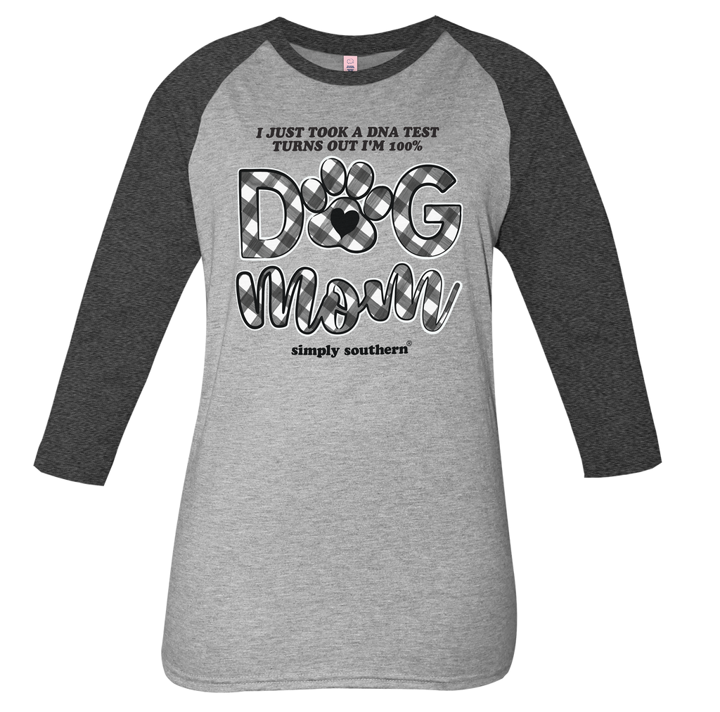 SALE Simply Southern Vintage Collection 100% Dog Mom - Adult & Kids T-Shirts, Sweatshirts & Hoodies apparel design preview 2