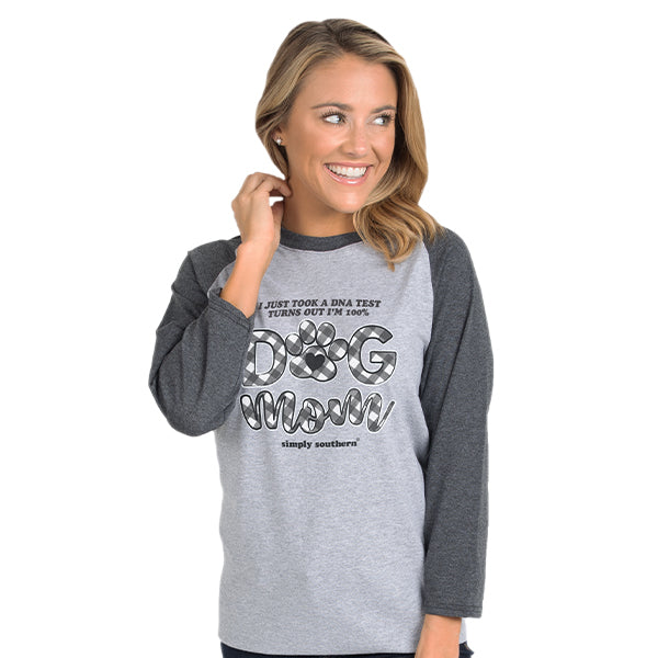 SALE Simply Southern Vintage Collection 100% Dog Mom - Adult & Kids T-Shirts, Sweatshirts & Hoodies apparel design preview 1