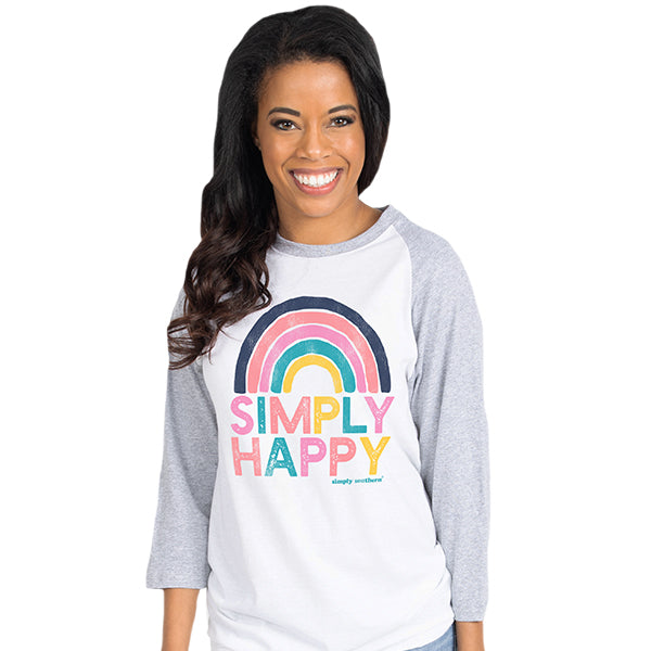 SALE Simply Southern Vintage Collection Happy - Adult & Kids T-Shirts, Sweatshirts & Hoodies apparel design preview 1