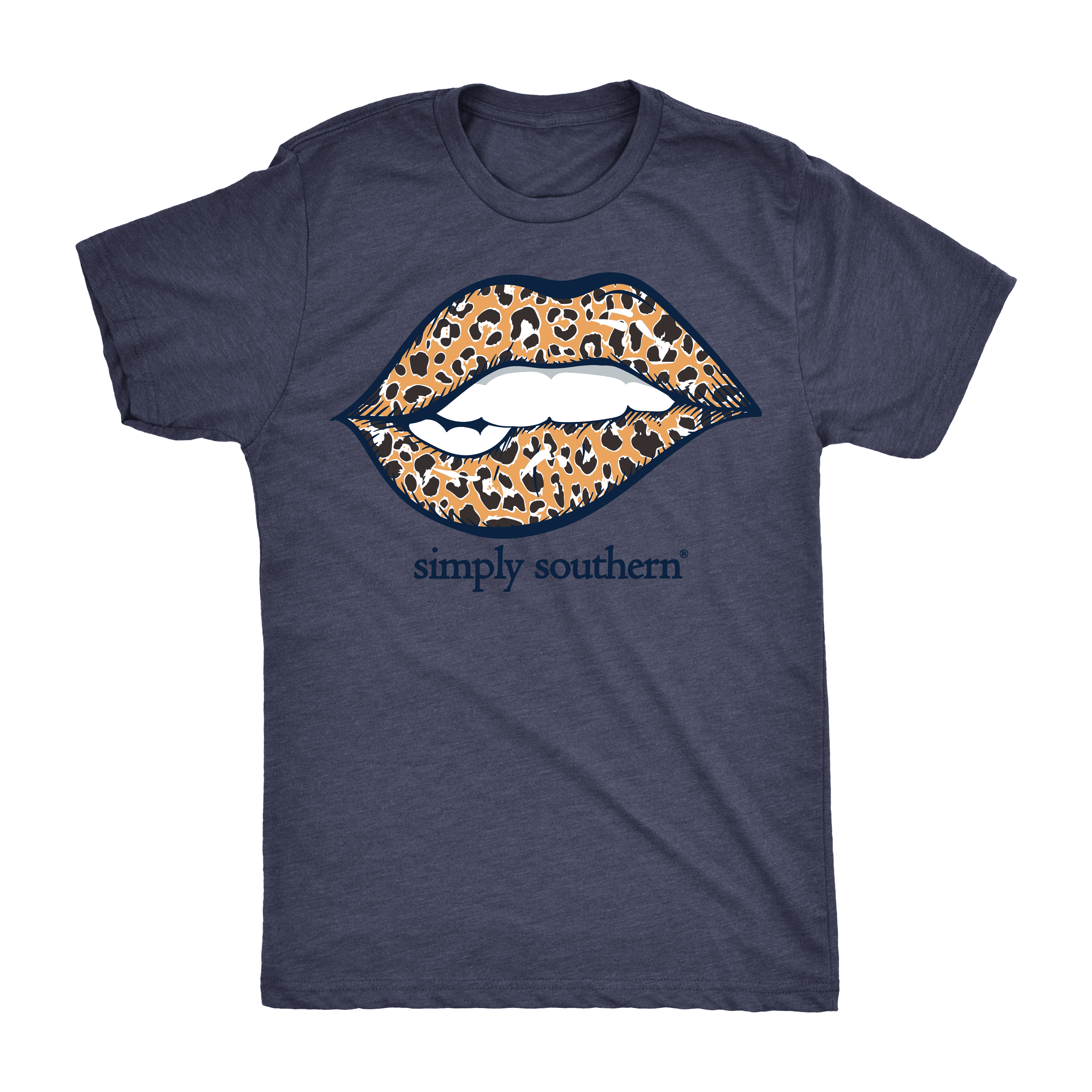SALE Simply Southern Vintage Collection Leopard Lips - Adult & Kids T-Shirts, Sweatshirts & Hoodies apparel design preview 2