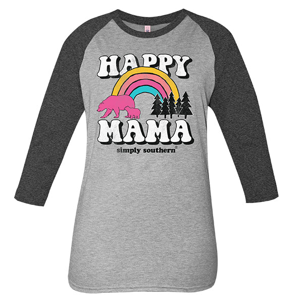 SALE Simply Southern Vintage Collection Happy Mama - Adult & Kids T-Shirts, Sweatshirts & Hoodies apparel design preview 2