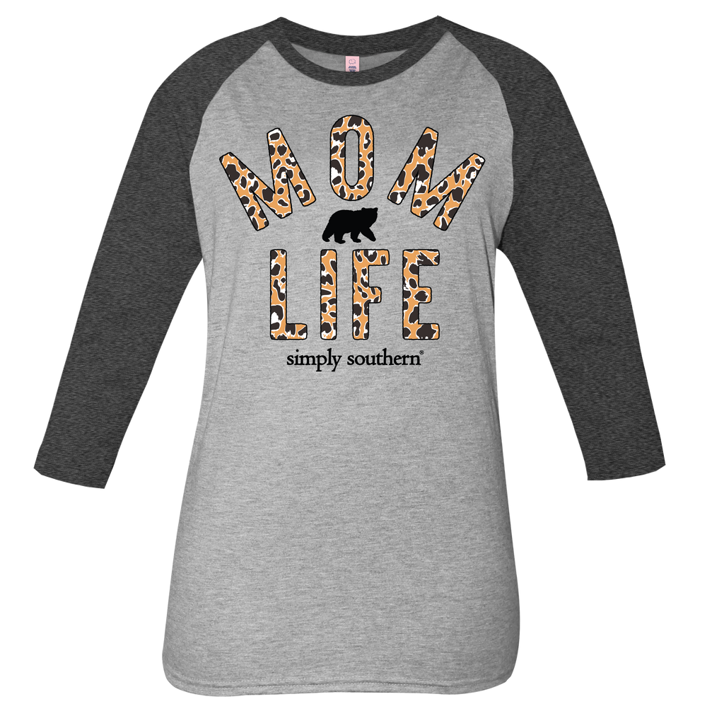 SALE Simply Southern Vintage Collection Leopard Mom - Adult & Kids T-Shirts, Sweatshirts & Hoodies apparel design preview 2