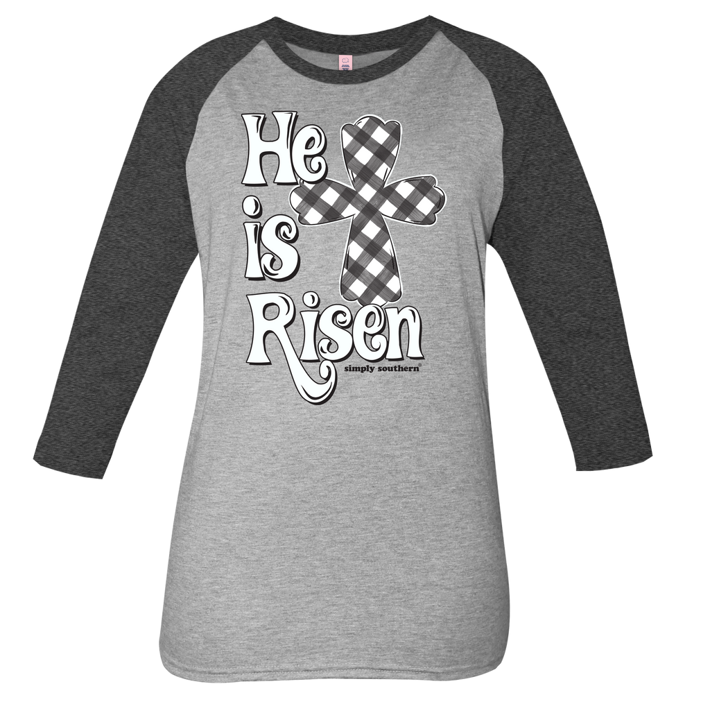 SALE Simply Southern Vintage Collection Easter He Is - Adult & Kids T-Shirts, Sweatshirts & Hoodies apparel design preview 2