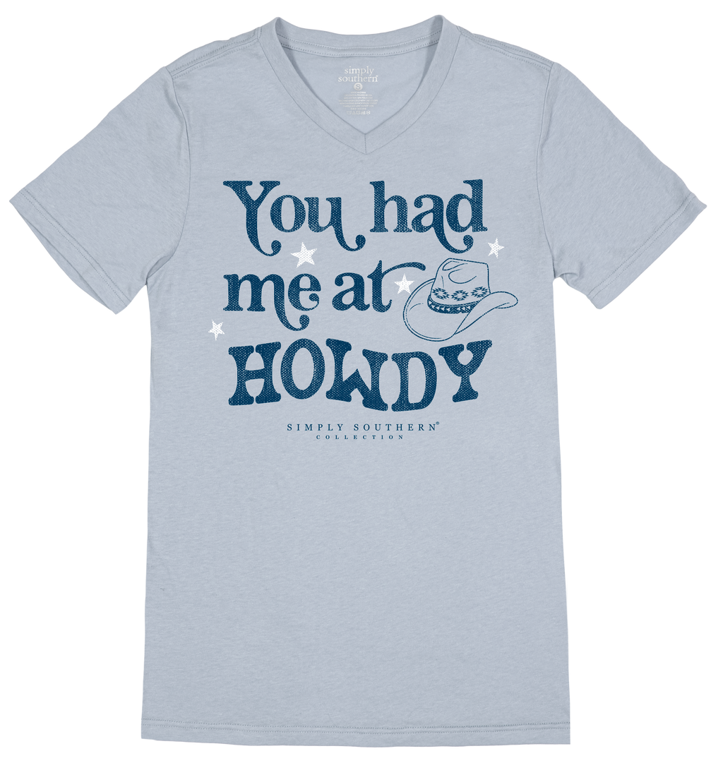SALE Simply Southern Howdy Cowgirl V-Neck Collection - Adult & Kids T-Shirts, Sweatshirts & Hoodies apparel design preview 2