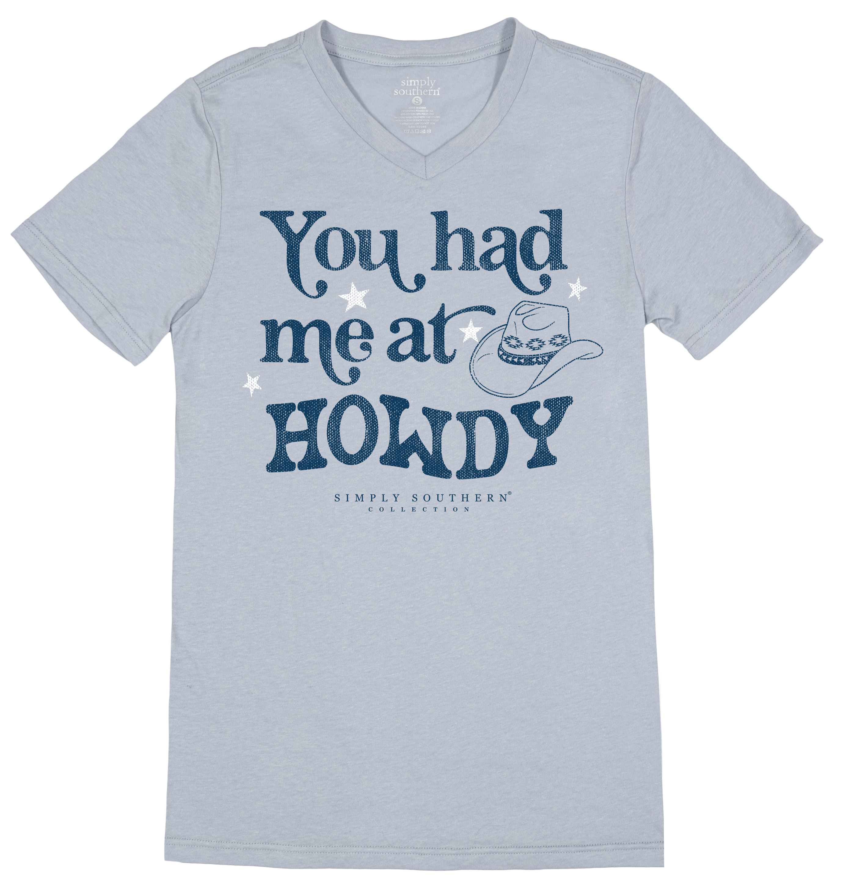 SALE Simply Southern Howdy Cowgirl V-Neck Collection - Adult & Kids T-Shirts, Sweatshirts & Hoodies apparel design preview 2