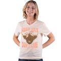 SALE Simply Southern Messy Hair V-Neck Collection - Adult & Kids T-Shirts, Sweatshirts & Hoodies apparel design preview 1