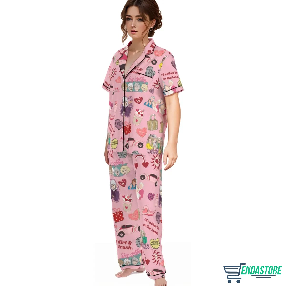 Valentine Golden Girls Pajama Set product image 4