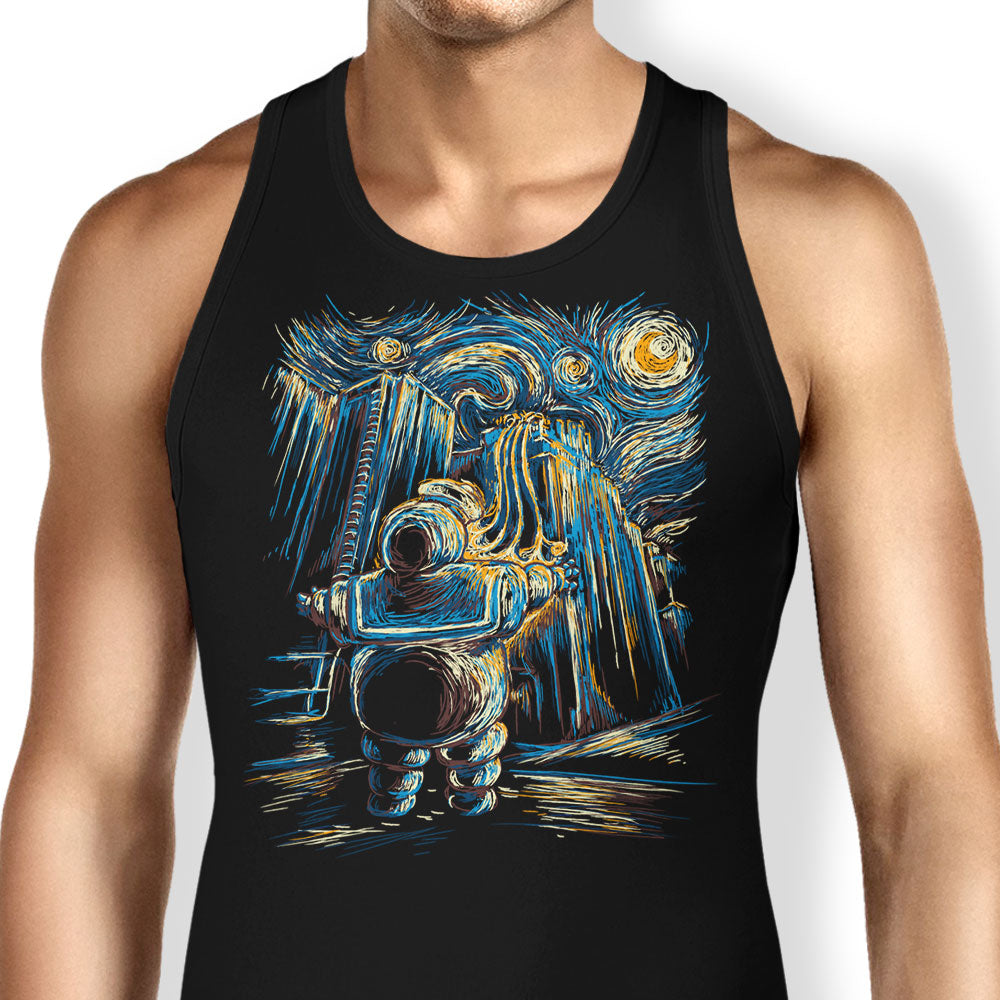 VanGoghstbusters Tank Top - Adult & Kids T-Shirts, Sweatshirts & Hoodies apparel design preview 1