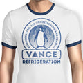 Vance Refrigeration Ringer - Adult & Kids T-Shirts, Sweatshirts & Hoodies apparel design preview 1