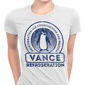 Vance Refrigeration Women's Apparel - Adult & Kids T-Shirts, Sweatshirts & Hoodies apparel design preview 1