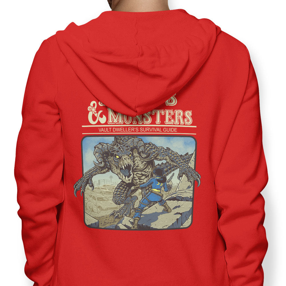 Vault and Monsters - Adult & Kids T-Shirts, Sweatshirts & Hoodies apparel design preview 1