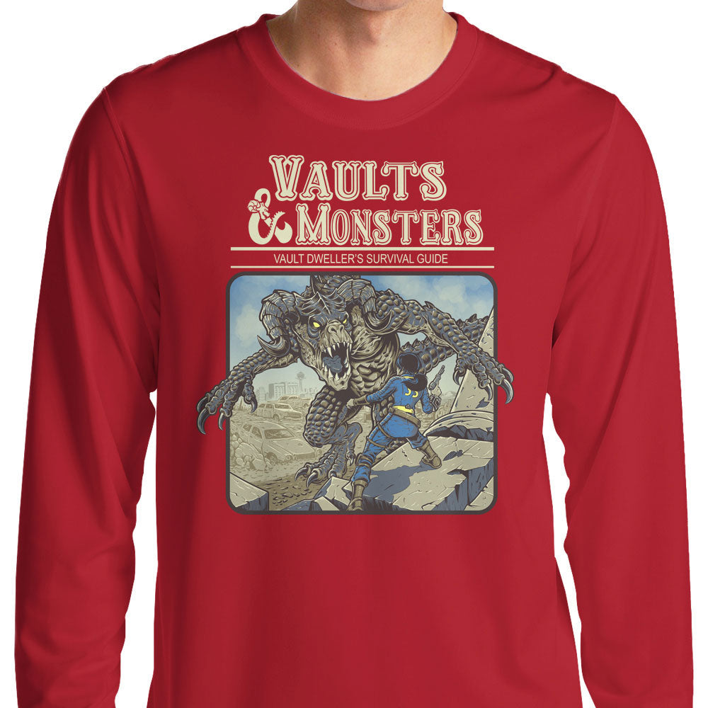 Vault and Monsters - Adult & Kids T-Shirts, Sweatshirts & Hoodies apparel design preview 1