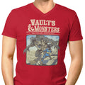 Vault and Monsters Men's V-Neck - Adult & Kids T-Shirts, Sweatshirts & Hoodies apparel design preview 1