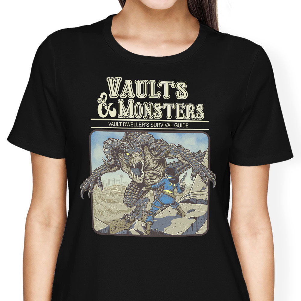 Vault and Monsters Women's Apparel - Adult & Kids T-Shirts, Sweatshirts & Hoodies apparel design preview 2