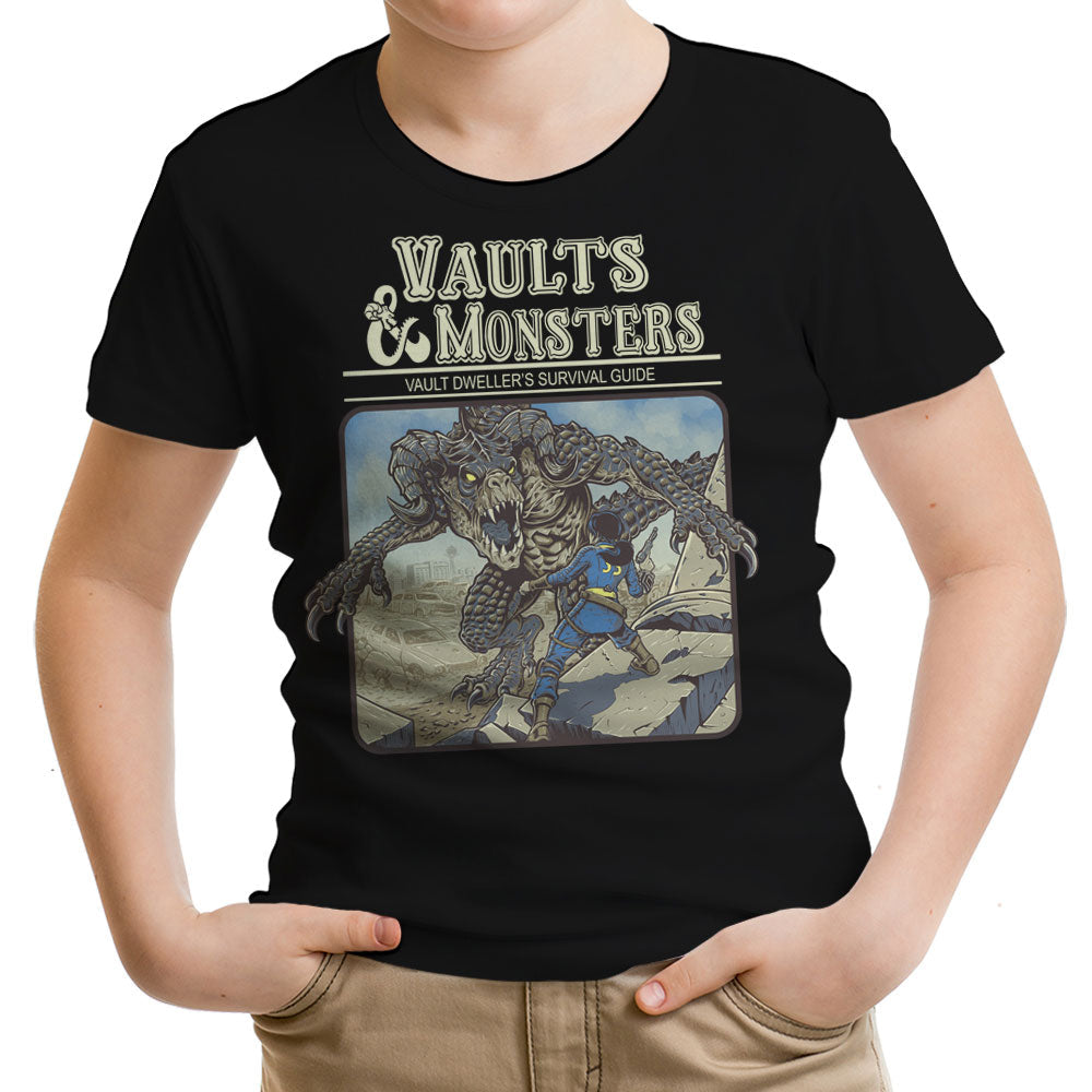 Vault and Monsters Youth Apparel - Adult & Kids T-Shirts, Sweatshirts & Hoodies apparel design preview 2
